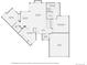 Detailed floor plan showcasing the layout of the home, including the primary bedroom and kitchen at 2700 W Riverwalk Cir # C, Littleton, CO 80123