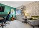 Nicely decorated bedroom with textured walls and stylish furniture at 22025 E 45Th Ave, Aurora, CO 80019