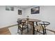 Bright dining room features a modern design with a wooden table and chairs at 8190 Raleigh Pl, Westminster, CO 80031