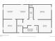 Basement floor plan including bedrooms, bathroom, living room, laundry, and kitchen at 8190 Raleigh Pl, Westminster, CO 80031