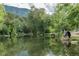 Tranquil pond reflecting the surrounding trees, with people fishing on the edge at 2010 Pearl St # B, Boulder, CO 80302