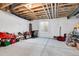 Unfinished basement with exposed ceiling and concrete floors, offering potential for customization and additional living space at 4407 N Quemoy St, Aurora, CO 80019