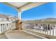 Private balcony offering community and mountain views at 9451 Ashbury Cir # 202, Parker, CO 80134
