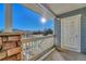 Balcony with storage and community views at 9451 Ashbury Cir # 202, Parker, CO 80134