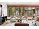 Cozy living room featuring a large window and comfortable seating at 1351 S Milwaukee St, Denver, CO 80210