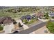 Expansive aerial view of a beautiful home, showcasing its manicured lawn and neighborhood surroundings at 12939 Wabash Ct, Thornton, CO 80602