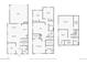 Detailed floor plan showcasing layout and dimensions of living spaces at 2419 Flats St, Erie, CO 80516