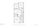 This floor plan shows the layout of the home's second floor, including the bedrooms and bathrooms at 2419 Flats St, Erie, CO 80516