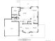 Detailed second floor plan showing bedroom, living room, and kitchen layout at 6276 S Robertsdale Ct, Aurora, CO 80016