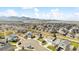 Aerial view showcasing mountain views and neighborhood at 9665 Bighorn Way, Littleton, CO 80125