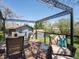 Outdoor back deck with seating area and pergola offering a relaxing space at 6500 S Downing St, Centennial, CO 80121