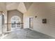 Building entry showcasing stairway access with a gray door at 2575 S Syracuse Way # M307, Denver, CO 80231