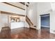 Open-concept living space flows seamlessly into the kitchen, perfect for entertaining guests at 2575 S Syracuse Way # M307, Denver, CO 80231