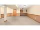 Spacious basement with carpet flooring and decorative trim at 8879 Apache Plume Dr, Parker, CO 80134