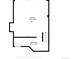Floor plan for the first floor with garage and storage at 72 S Nome St, Aurora, CO 80012