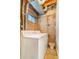 Functional laundry room with washer and dryer hookups, and natural light at 72 S Nome St, Aurora, CO 80012