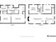Detailed floor plan of the home, showcasing layout and room dimensions at 1691 Roslyn St, Denver, CO 80220
