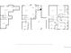 Floor plans of first, second and basement level at 7167 Hyland Hills St, Castle Pines, CO 80108