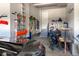 Well-organized garage with tools, equipment, and bicycles at 7167 Hyland Hills St, Castle Pines, CO 80108