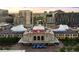 Scenic city view showcasing the historic Union Station building with city skyline backdrop at 1750 Wewatta St # 1720, Denver, CO 80202