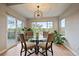 Bright dining area with views of the exterior and access to the deck at 7829 S Coolidge Way, Aurora, CO 80016