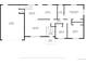 Detailed floor plan showcasing the layout of the house, including living room, kitchen, and bedrooms at 5862 Owens St, Arvada, CO 80004