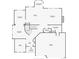 First floor plan layout with kitchen, dining room, and living room at 6236 S Robertsdale Ct, Aurora, CO 80016