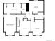 Layout of the home's second floor featuring bedrooms and baths at 8896 W Prentice Ave, Littleton, CO 80123