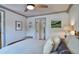 Bright bedroom with neutral colors and wood trim at 2083 W Arbor Ave, Littleton, CO 80120