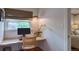 Dedicated office space with window and built-in desk at 2083 W Arbor Ave, Littleton, CO 80120