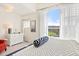Bright bedroom with large windows and sheer white curtains at 4150 Longview Ln, Boulder, CO 80301