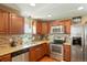 Well-equipped kitchen with granite countertops and ample cabinet space at 6653 N Knox Ct, Denver, CO 80221