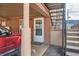 Private entrance with stairs leading to the unit at 1355 Gaylord St # 10, Denver, CO 80206