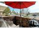 Serene patio featuring outdoor seating and umbrella, providing a perfect space for relaxation and entertainment at 1881 Mallard Dr # 1881, Superior, CO 80027