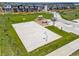 Crescendo Park features a playground, picnic shelter, basketball court, and green space in the community at 11000 Shining Star Cir, Parker, CO 80134