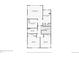 Floor 3 plan featuring three bedrooms, two bathrooms, closets, and stairs to lower floors at 11000 Shining Star Cir, Parker, CO 80134
