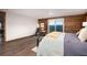 This inviting bedroom offers a great view of the outdoors, plus access to a private balcony at 57 Overlook Ct, Idaho Springs, CO 80452