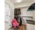 Large walk-in closet with ample shelving and hanging space at 17693 Elati St, Broomfield, CO 80023