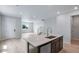 Modern kitchen with open layout and island at 1418 Hudson Pl, Longmont, CO 80501