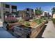 Community garden with several garden plots available at 2920 W Parkside Pl, Denver, CO 80221