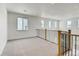 Spacious loft with natural light, railing, and carpet at 3994 Breakcamp Ct, Castle Rock, CO 80108