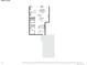 Floor plan displaying the layout of the residence including kitchen, living room, bathroom, bedroom, and foyer at 2000 Arapahoe St # 503, Denver, CO 80205