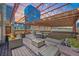 Rooftop deck with comfortable seating, dining area, and city views, perfect for entertaining and enjoying the cityscape at 2000 Arapahoe St # 503, Denver, CO 80205
