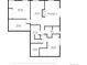 Basement floor plan displaying rooms and their dimensions at 9113 E Evans Way, Denver, CO 80231