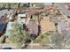 Aerial view of the property and surrounding neighborhood showcases proximity to amenities at 3527 W 44Th Ave, Denver, CO 80211