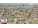 Aerial view of property near Rocky Mountain Lake Park at 3527 W 44th Ave in a quiet neighborhood at 3527 W 44Th Ave, Denver, CO 80211