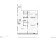 Basement layout featuring a bedroom, bathroom, laundry room, living room, and storage at 3527 W 44Th Ave, Denver, CO 80211