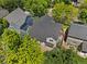 Aerial view of the house showcasing its landscaped surroundings and neighborhood at 6310 W Sumac Ave, Littleton, CO 80123