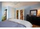 Spacious bedroom with large closet and decorative accessories at 1435 Vine St # 5, Denver, CO 80206