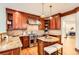 Gourmet kitchen with custom cabinets, granite countertops, and stainless steel appliances at 1650 Locust St, Denver, CO 80220